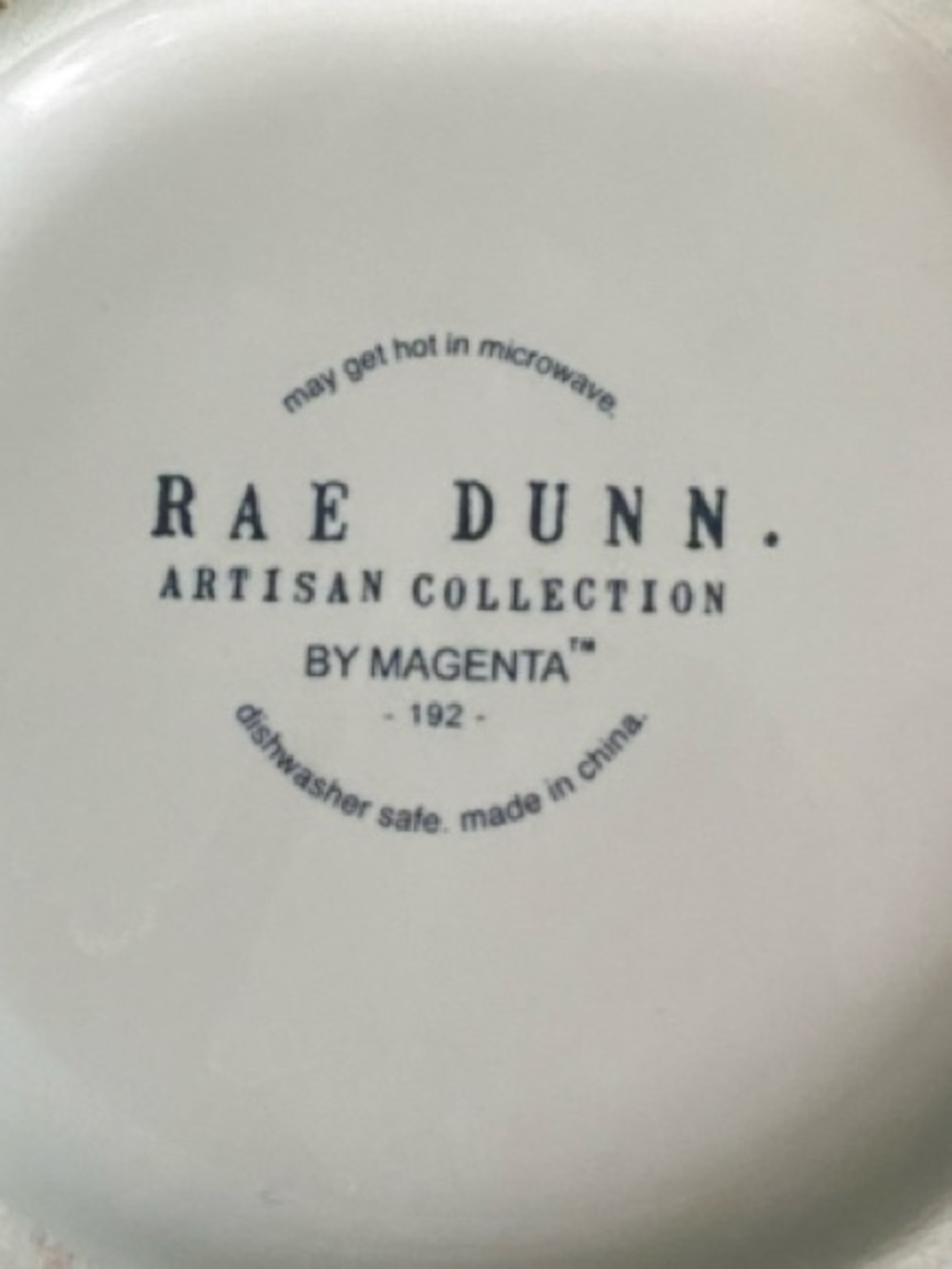 NWOT Rae Dunn "DUNN FUND" Ceramic Mug - Picture 7 of 8